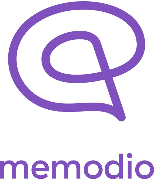 memodio logo